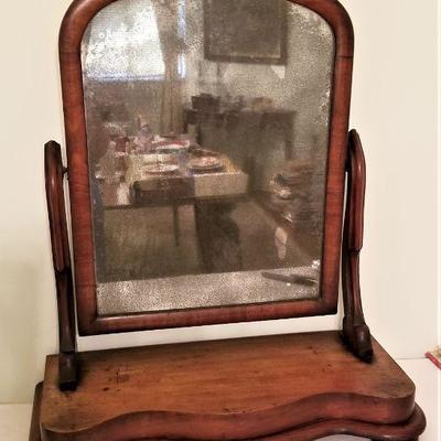 Lot #135  Antique Shaving/Vanity Mirror