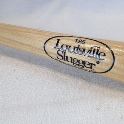 Len Barker Slugger Bat