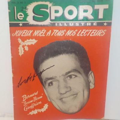 CANADIAN LE  SPORT ILLUSTRATED. (SIGNED COPY)