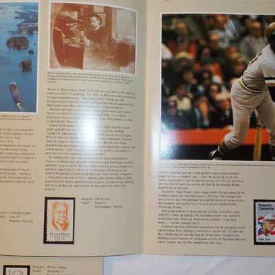 1984 Definitive stamps and 1984 Mint set of Commemorative stamps.