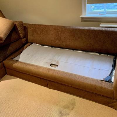 Sectional Sofa with Pull Out Bed