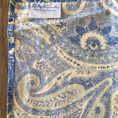 Napkins set of 14 mix and match yellow blue