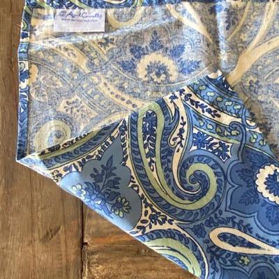 Napkins set of 14 mix and match yellow blue