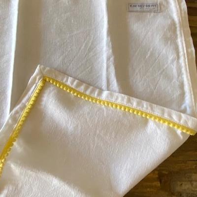 Napkins set of 14 mix and match yellow blue