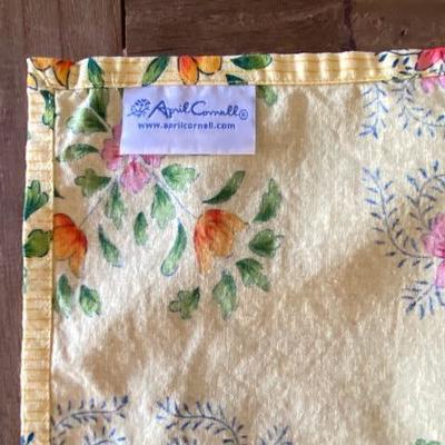 Napkins set of 14 mix and match yellow blue