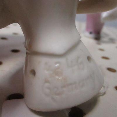 Lot 77 - Porcelain Half Doll Pin Cushion - Germany