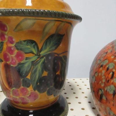 Lot 92 - Raymond Waites Renaissance Canister with Lid