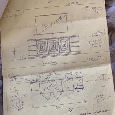 Custom Designed 100â€ Entertainment Unit Console