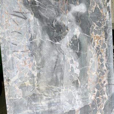 Two Antique Painted Marble Top Tables