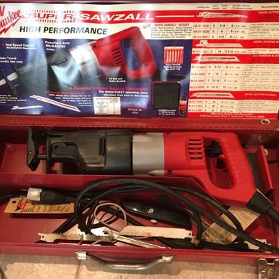 Milwaukee Super Sawzall Set 