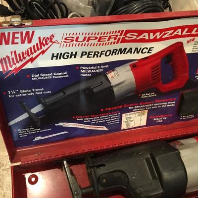 Milwaukee Super Sawzall Set 