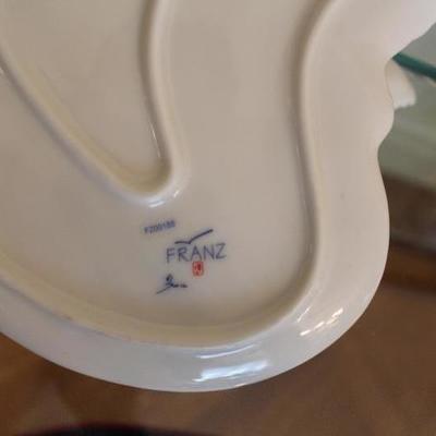 FRANZ Porcelain Butterfly Plate
