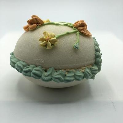 Vintage Diorama Easter Sugar Egg