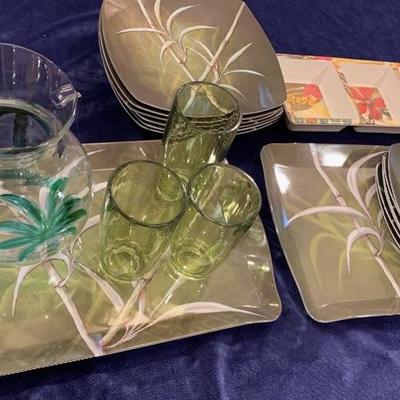 18 Pc Palm Tree Summer Fun Lot