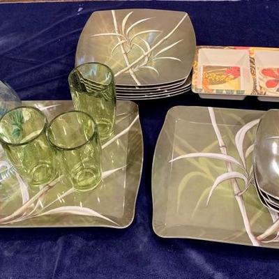 18 Pc Palm Tree Summer Fun Lot