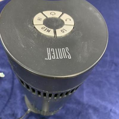 Tilted fan  And moving fan w/ remote 