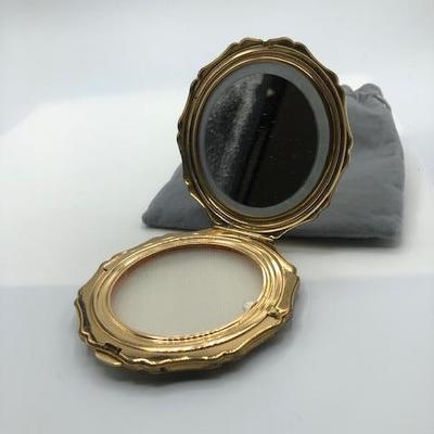 Vintage Mirrored Make Up Compact