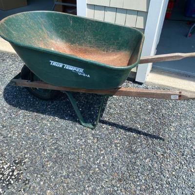Lot # 575 True Temper Metal Wheelbarrow