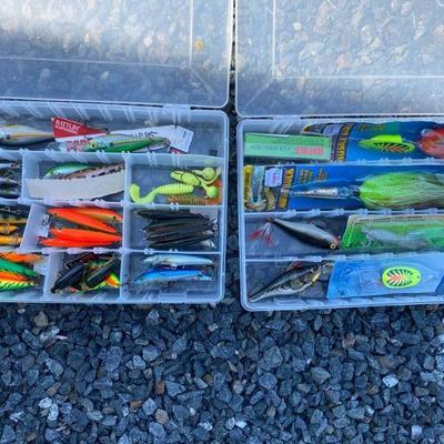 Lot # 577 Kunnan Shimano Fishing Rod with Lures, and Case 
