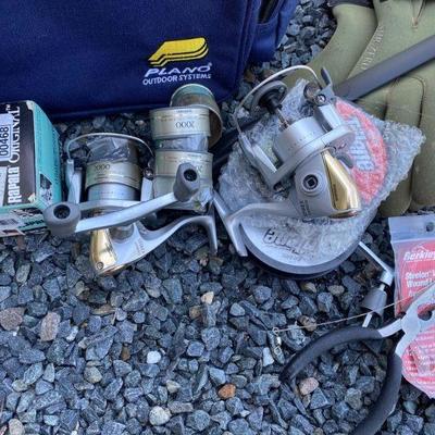 Lot # 577 Kunnan Shimano Fishing Rod with Lures, and Case 