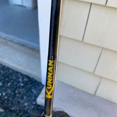 Lot # 577 Kunnan Shimano Fishing Rod with Lures, and Case 