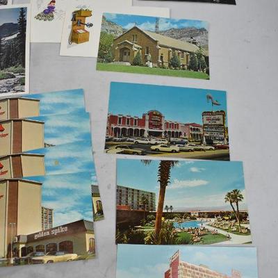 Approx 50 Vintage Postcards Utah/Idaho/Nevada