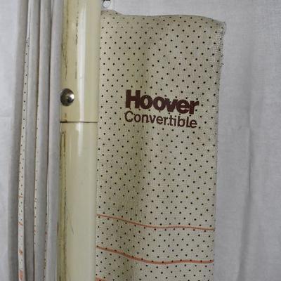 Hoover Convertible Vacuum. Turns On. 3 packages Replacement Bags
