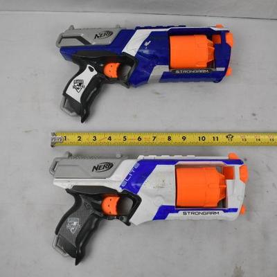 Pair of Strongarm Nerf Guns - Bullets NOT Included