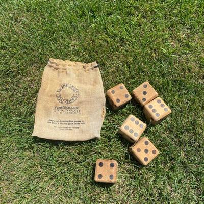 Lot # 581 Corn Hole Set, Bocce, Yard Dice and Beach Toys 