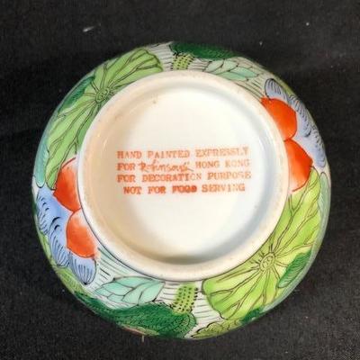Asian Inspired Decorated Bowl Exclusively for Robinsons' Hong Kong