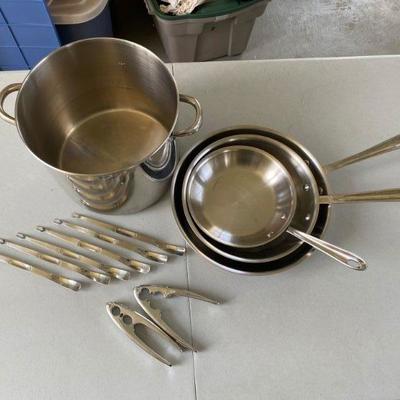 Lot # 585 Lot of All-Clad Cookware 