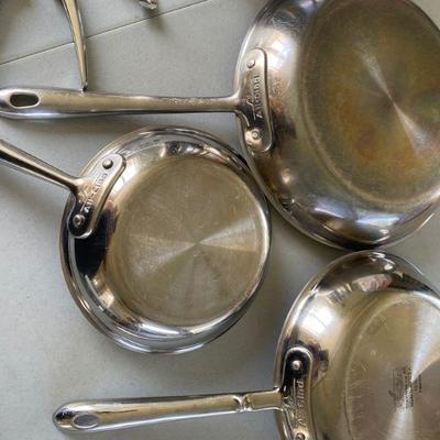 Lot # 585 Lot of All-Clad Cookware 