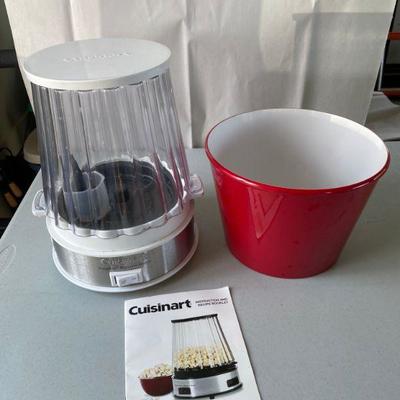 Lot # 586 Cuisinart Popcorn Popper with Bowl 