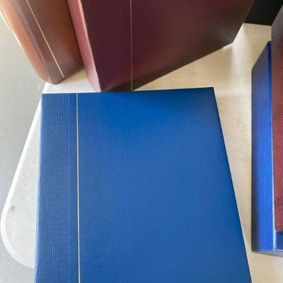 Lot # 592 Lot of Leather Office Boxes and Photo Albums  