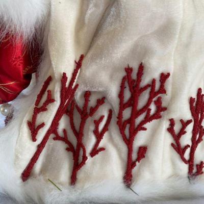 Lot # 594 Christmas Coral Santa 
