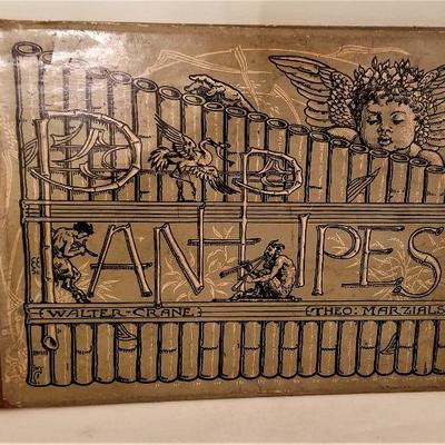 Lot #147  Rare Children's Book - "Pan Pipes" - published 1883
