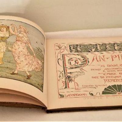 Lot #147  Rare Children's Book - "Pan Pipes" - published 1883
