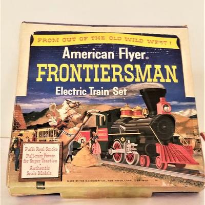 Lot #148  American Flyer Electric Train Set in box - The Frontiersman