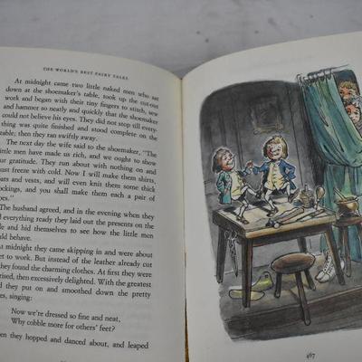 The World's Best Fairy Tales Hardcover Book Vintage 1967