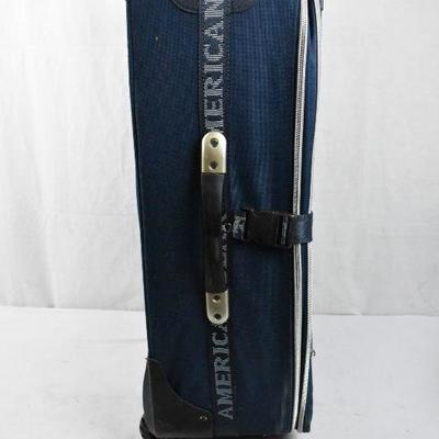 Dark Blue Suitcase by American Gear