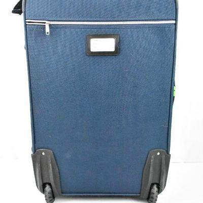Dark Blue Suitcase by American Gear