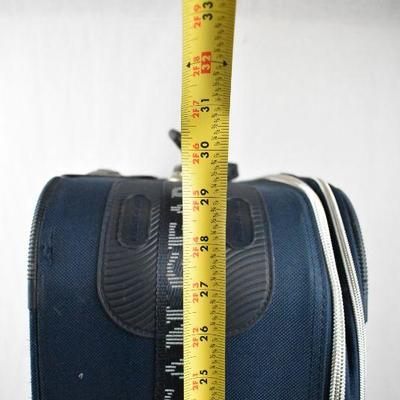 Dark Blue Suitcase by American Gear