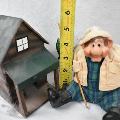 13 pc Outdoor Themed Decor: Fishing, Camping, etc