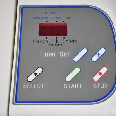Regal Kitchen Pro Collection Bread Maker, tested, works