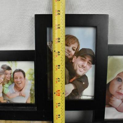 Wall Frame, Collage Style, holds Ten 4x6 images