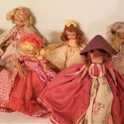 Lot #155  Lot of Nancy Ann Storybook Dolls - vintage