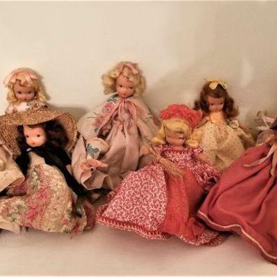 Lot #155  Lot of Nancy Ann Storybook Dolls - vintage