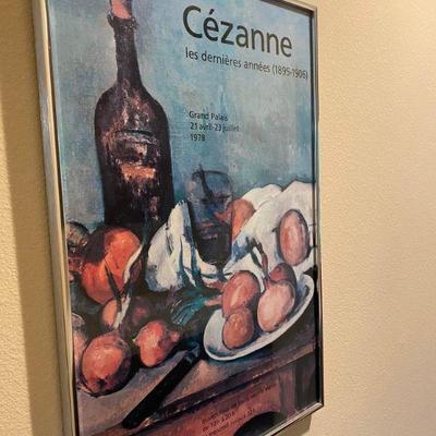 Cezanne 1978 Grand Palais Exhibition Print