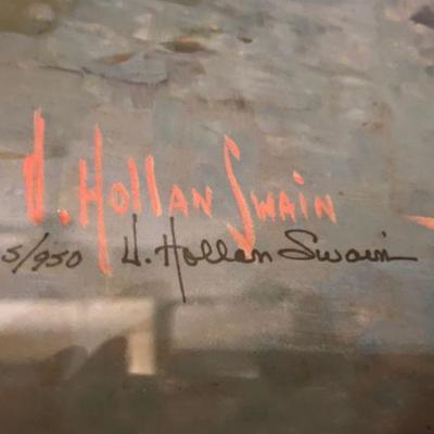 Vivian Hollan Swain Signed #5 or 950 Limited Edition Print 