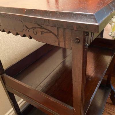 Vintage Nineteenth Century Side Table with East Lake features